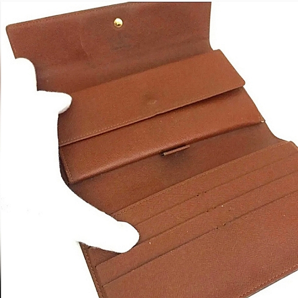 LOUIS VUITTON AUTHENTIC Porte Tresor International TRIFOLD Long Wallet EUC - Picture 5 of 12